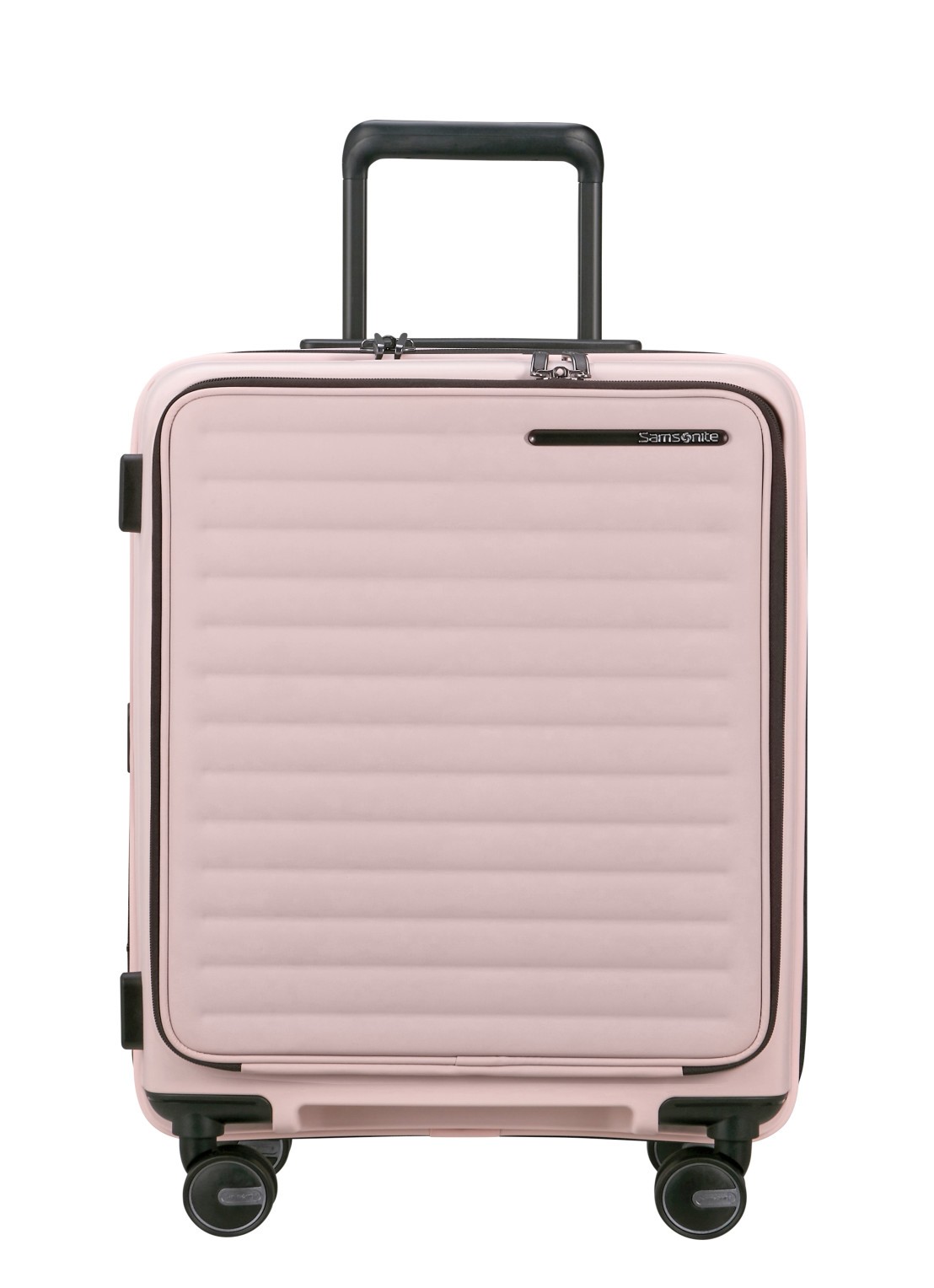 Samsonite Restackd spinner 55 cm - voorkant 3 roze
