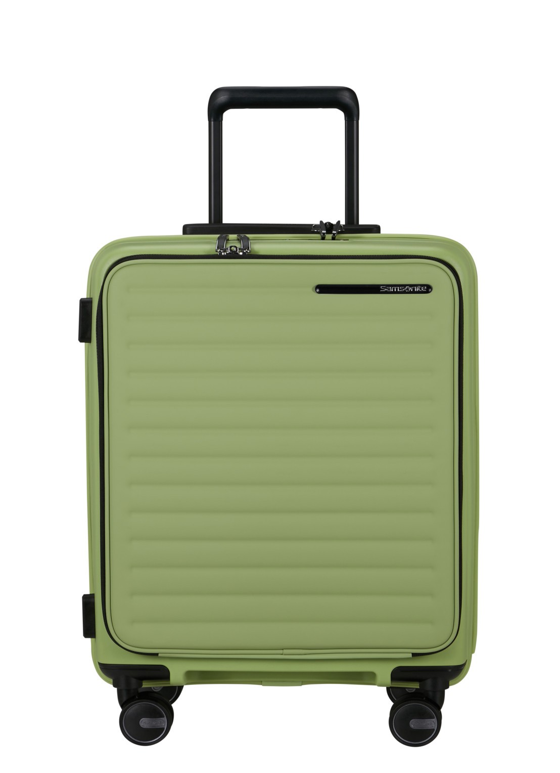 Samsonite Restackd spinner 55 cm - voorkant groen