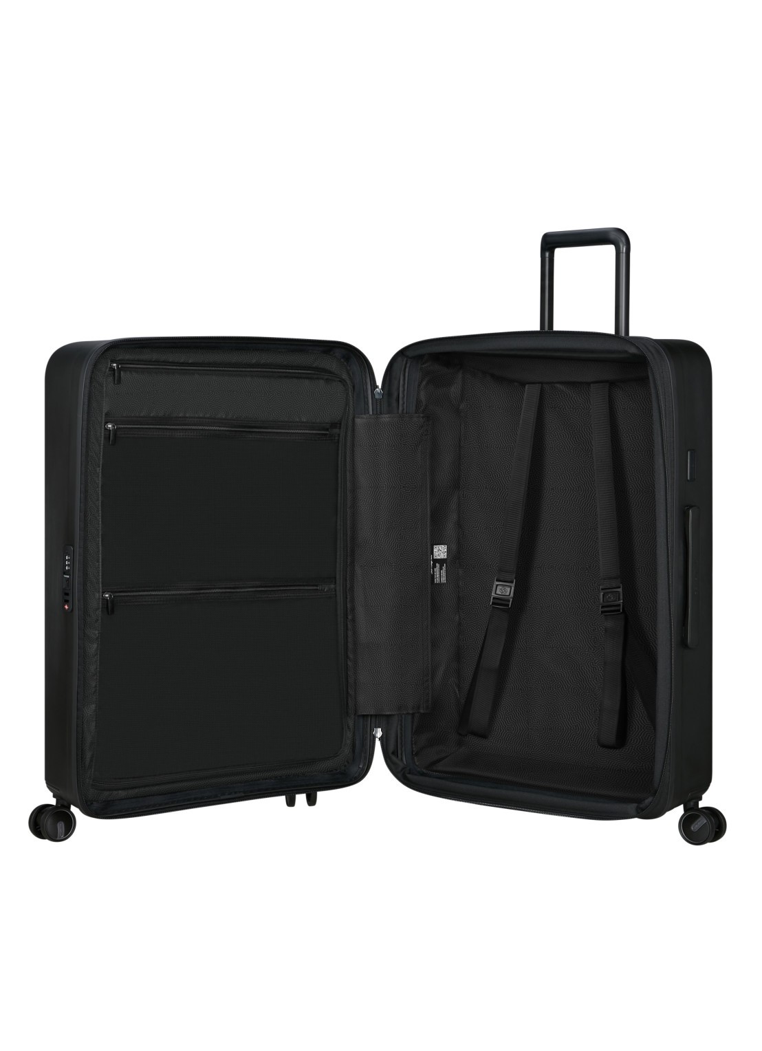 Samsonite Restackd spinner 75 cm - detail zwart