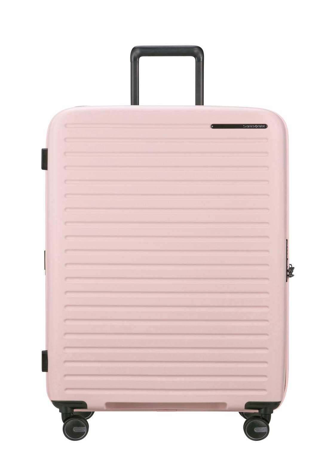 Samsonite Restackd spinner 75 cm - voorkant 3 roze