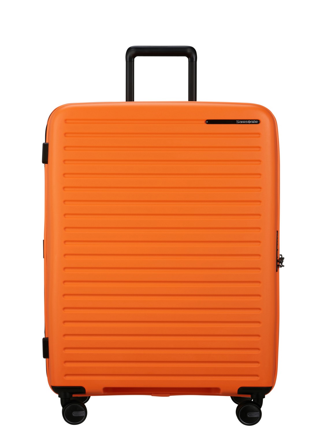 Samsonite Restackd spinner 75 cm - voorkant 3 oranje