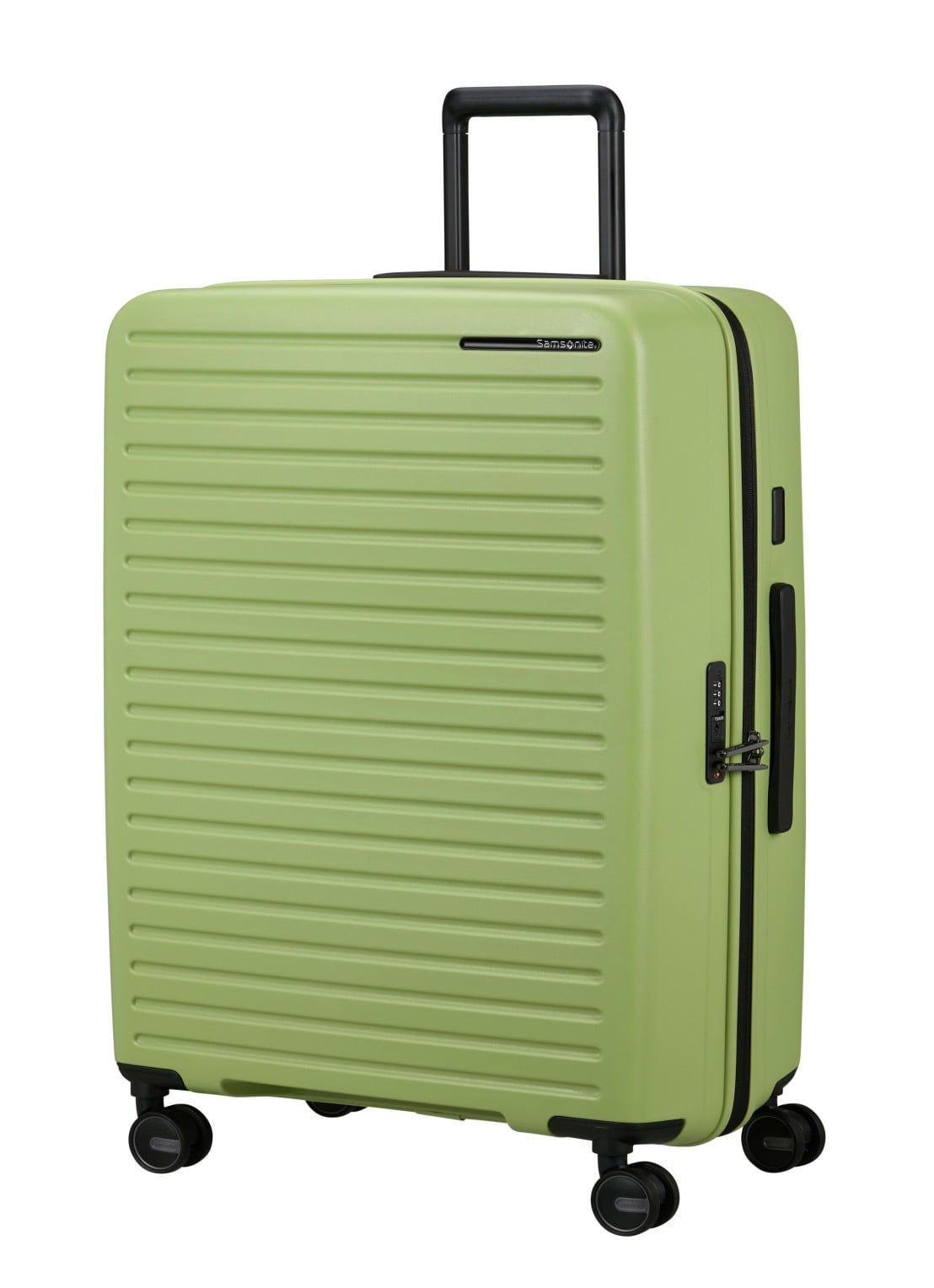 Samsonite Restackd spinner 75 cm - voorkant 3 groen
