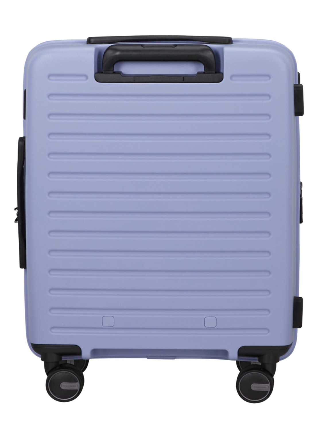 Samsonite Restackd vergrootbare spinner 55 cm - achterkant lavendel