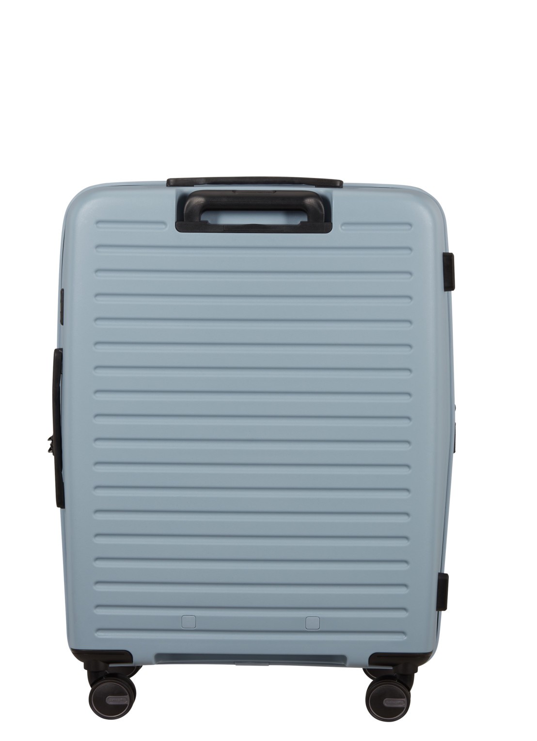 Samsonite Restackd vergrootbare spinner 68 cm - achterkant lichtblauw