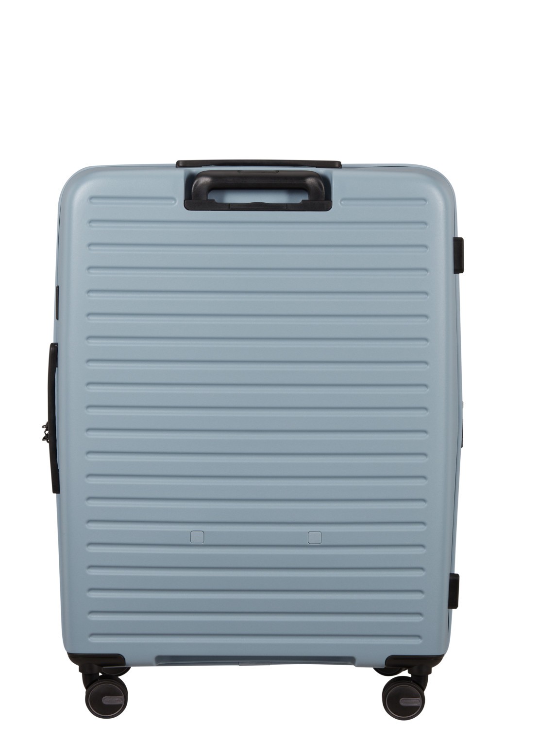 Samsonite Restackd vergrootbare spinner 75 cm - achterkant 3 blauw