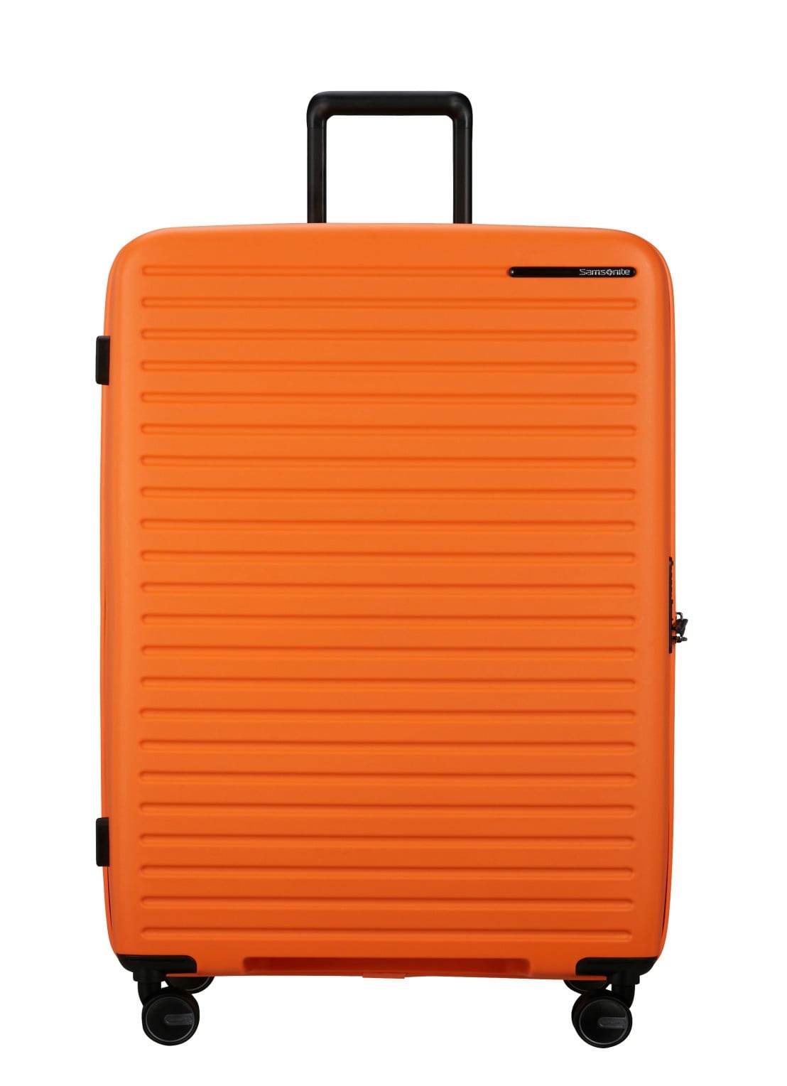 Samsonite Restackd vergrootbare spinner 81 cm - voorkant 2 oranje