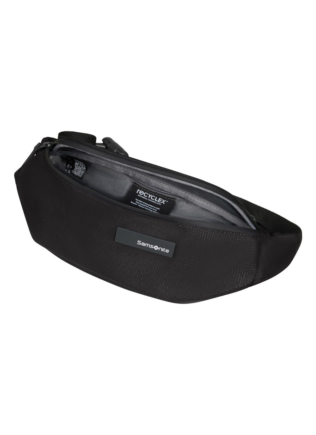 Samsonite Roader heuptas met logo - detail 3 zwart