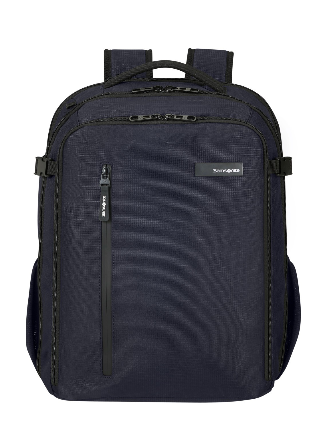 Samsonite Roader L rugzak met 17 inch laptopvak  - voorkant donkerblauw