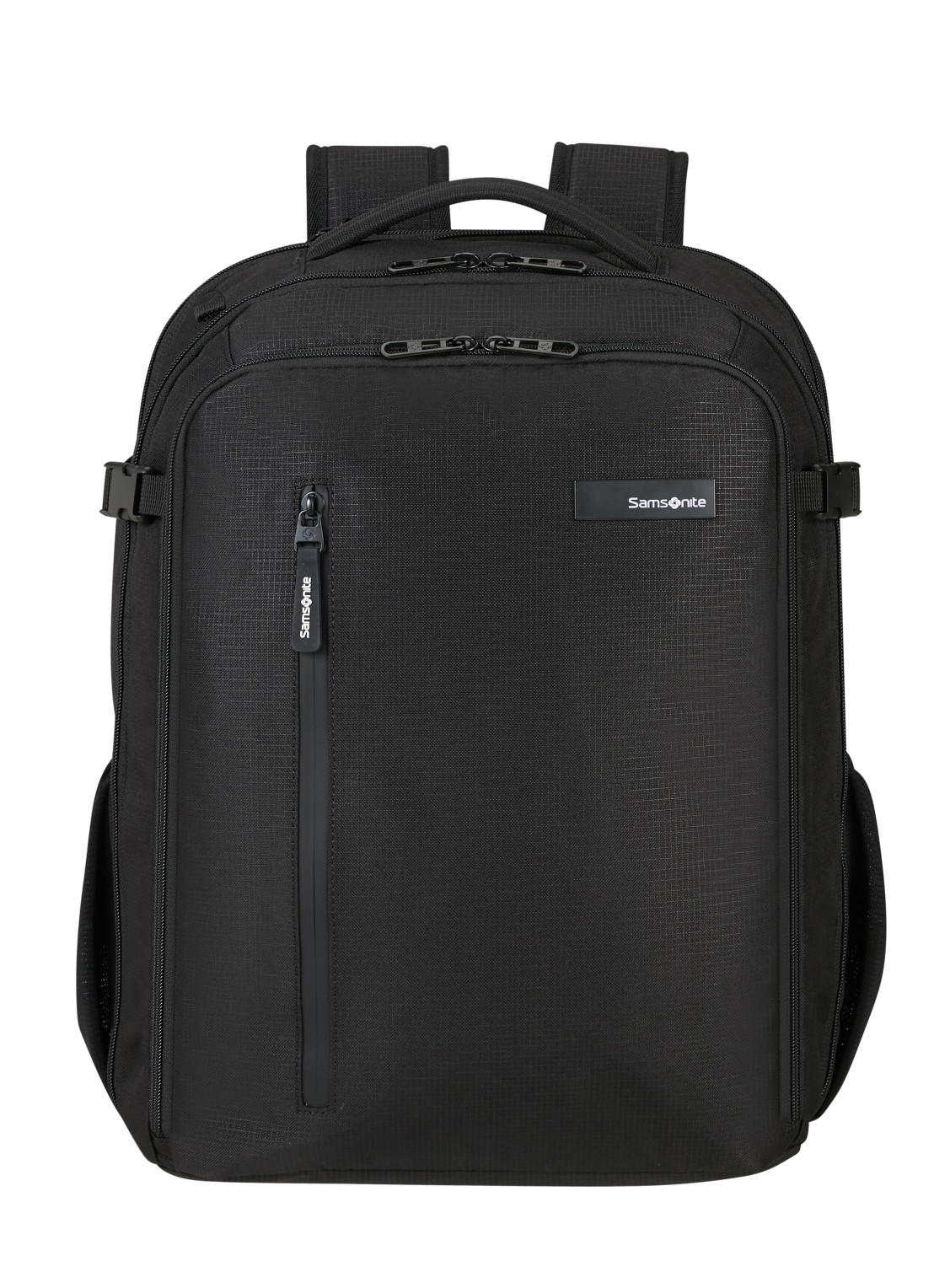Samsonite Roader L rugzak met 17 inch laptopvak  - voorkant 3 zwart