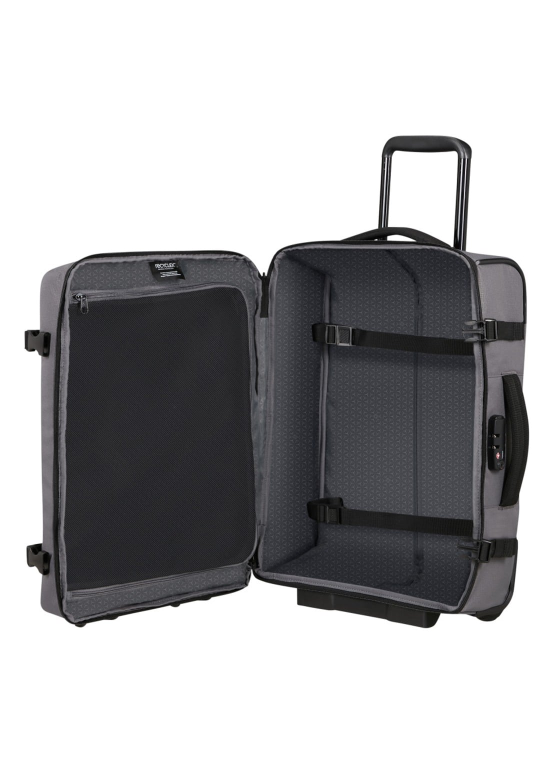 Samsonite Roader trolley 55 cm met 15,6 inch laptopvak  - detail grijs
