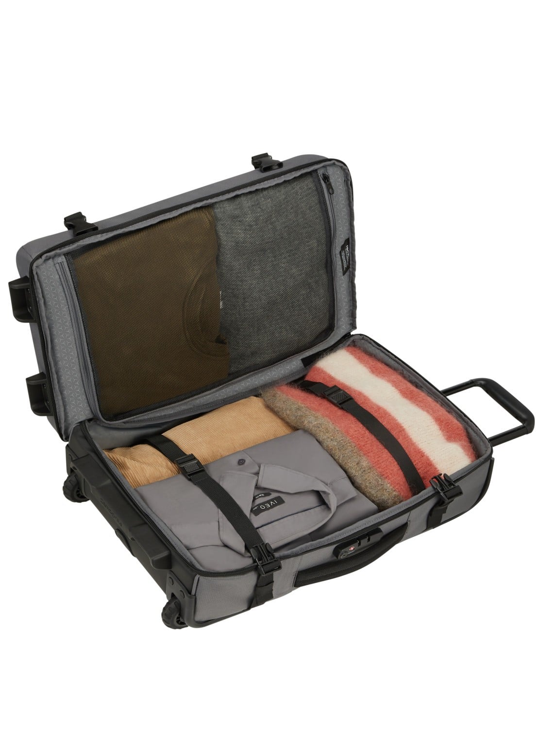 Samsonite Roader trolley 55 cm met 15,6 inch laptopvak  - detail 3 grijs