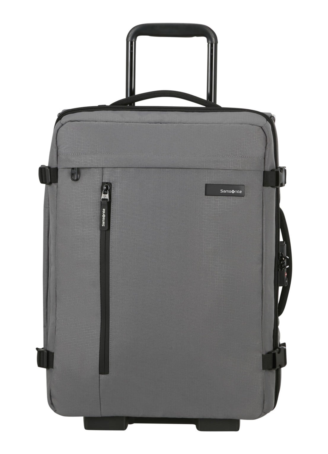 Samsonite Roader trolley 55 cm met 15,6 inch laptopvak  - voorkant 6 grijs
