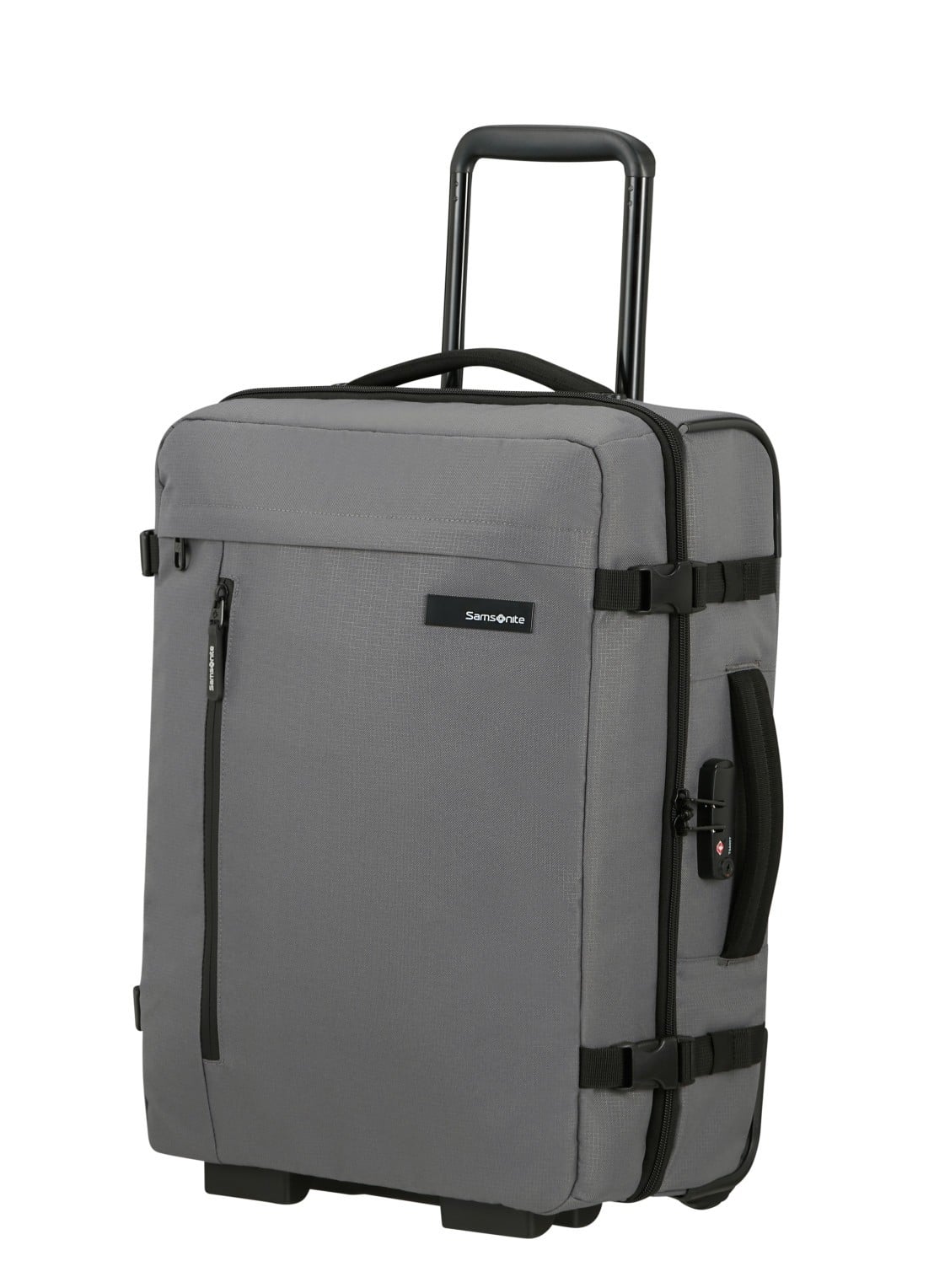 Samsonite Roader trolley 55 cm met 15,6 inch laptopvak  - voorkant 7 grijs