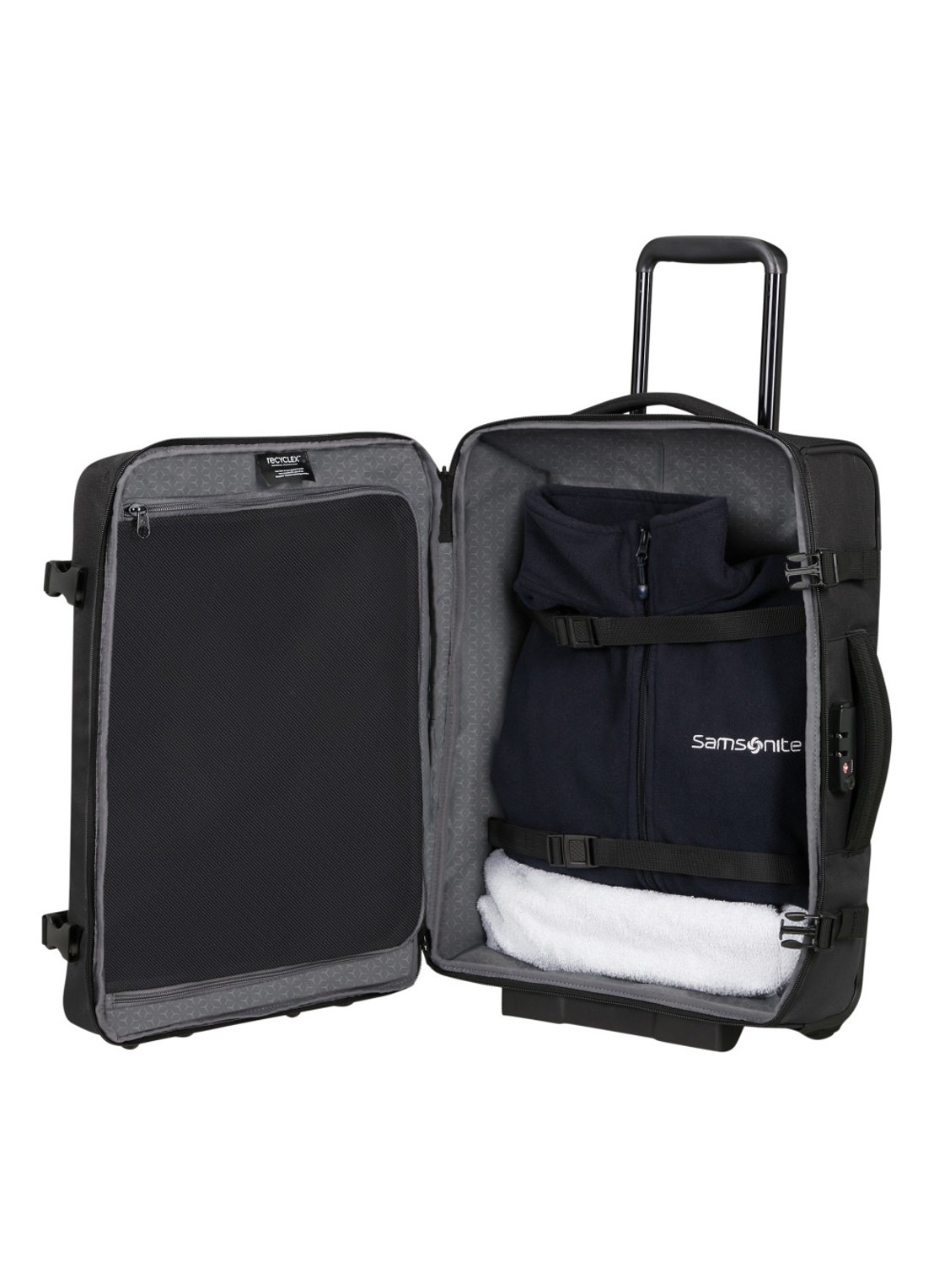 Samsonite Roader trolley 55 cm - detail 3 zwart