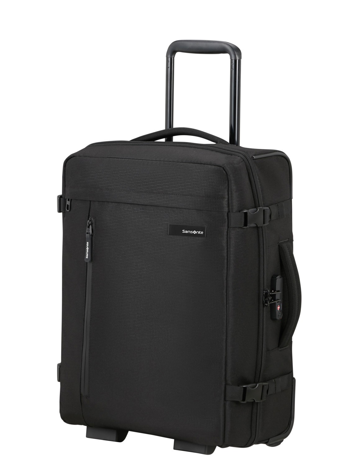 Samsonite Roader trolley 55 cm - voorkant 7 zwart