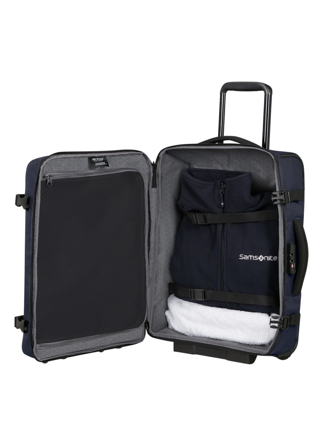 Samsonite Roader trolley 55 cm - detail 3 donkerblauw