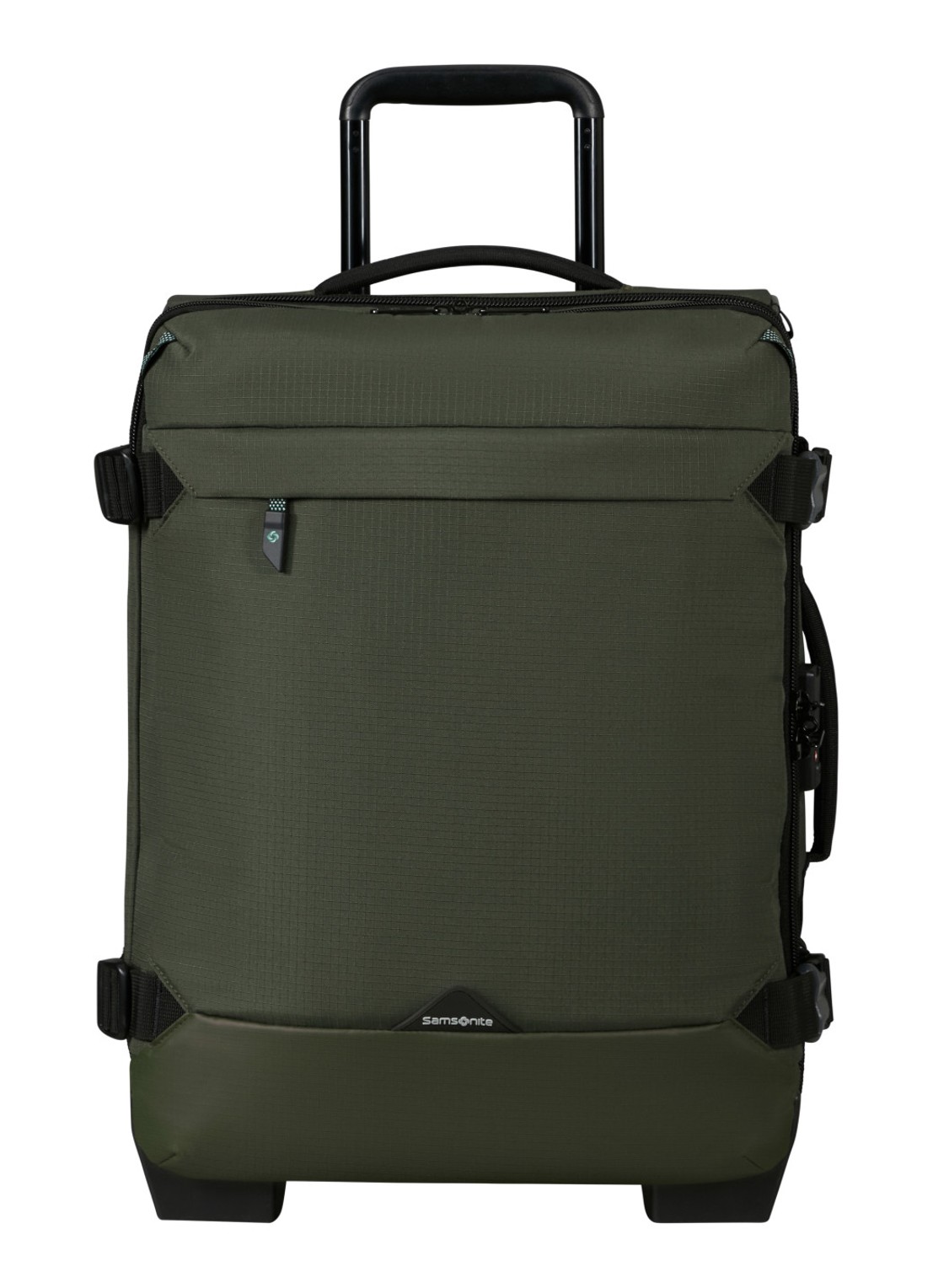 Samsonite Roadseeker Duffle/Backpack trolley  55 cm - voorkant dark olive / olijfgroen