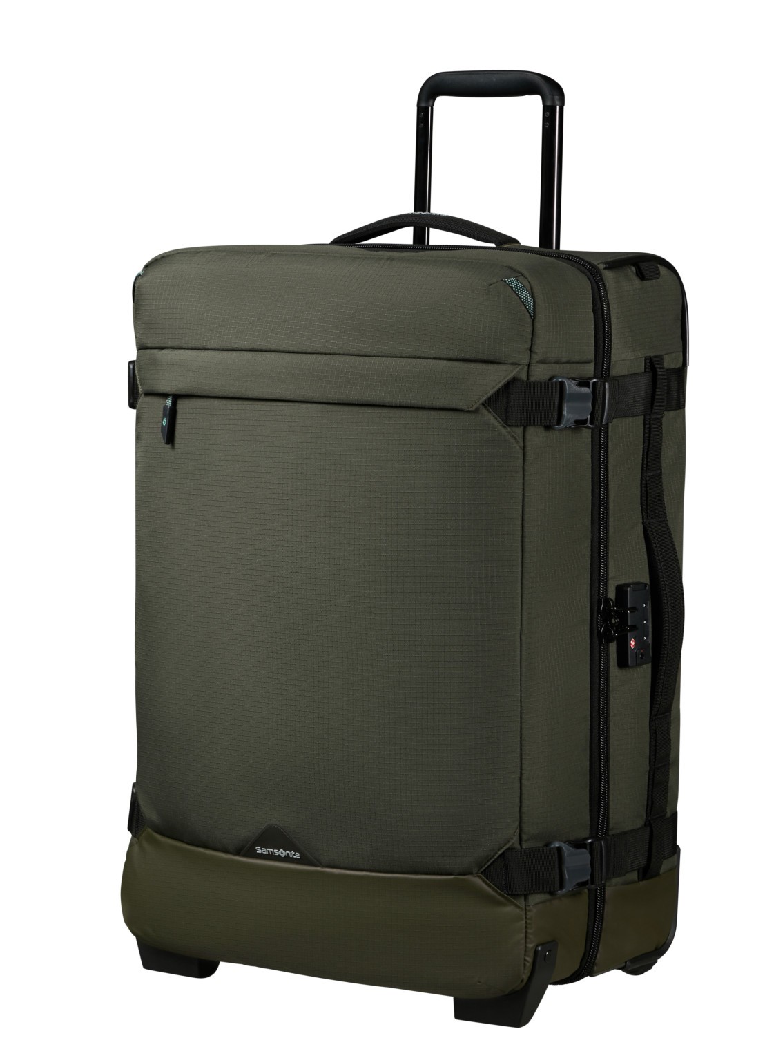 Samsonite Roadseeker Duffle trolley 68 cm - detail dark olive / olijfgroen