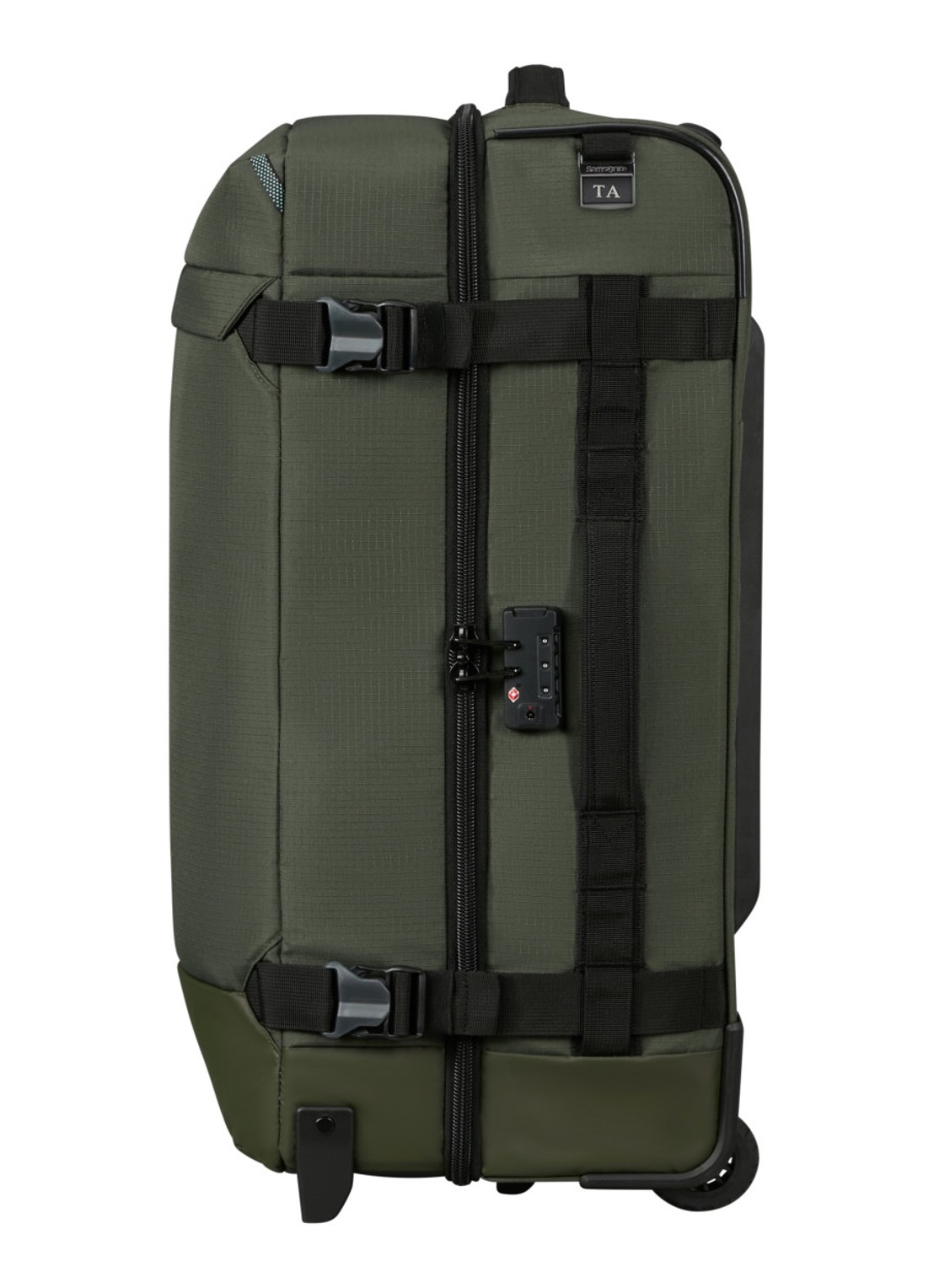 Samsonite Roadseeker Duffle trolley 68 cm - detail 2 dark olive / olijfgroen