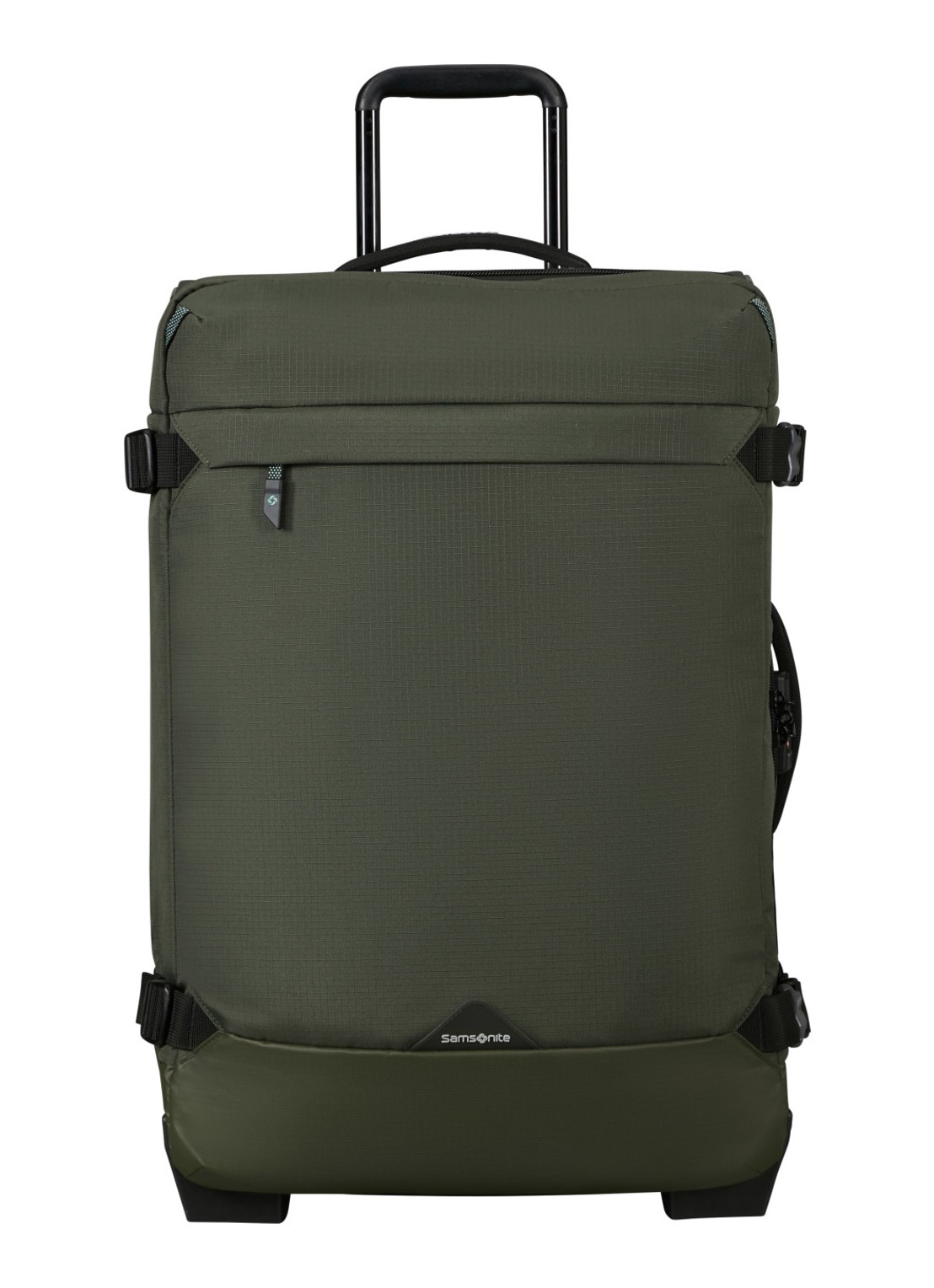 Samsonite Roadseeker Duffle trolley 68 cm - voorkant 3 dark olive / olijfgroen