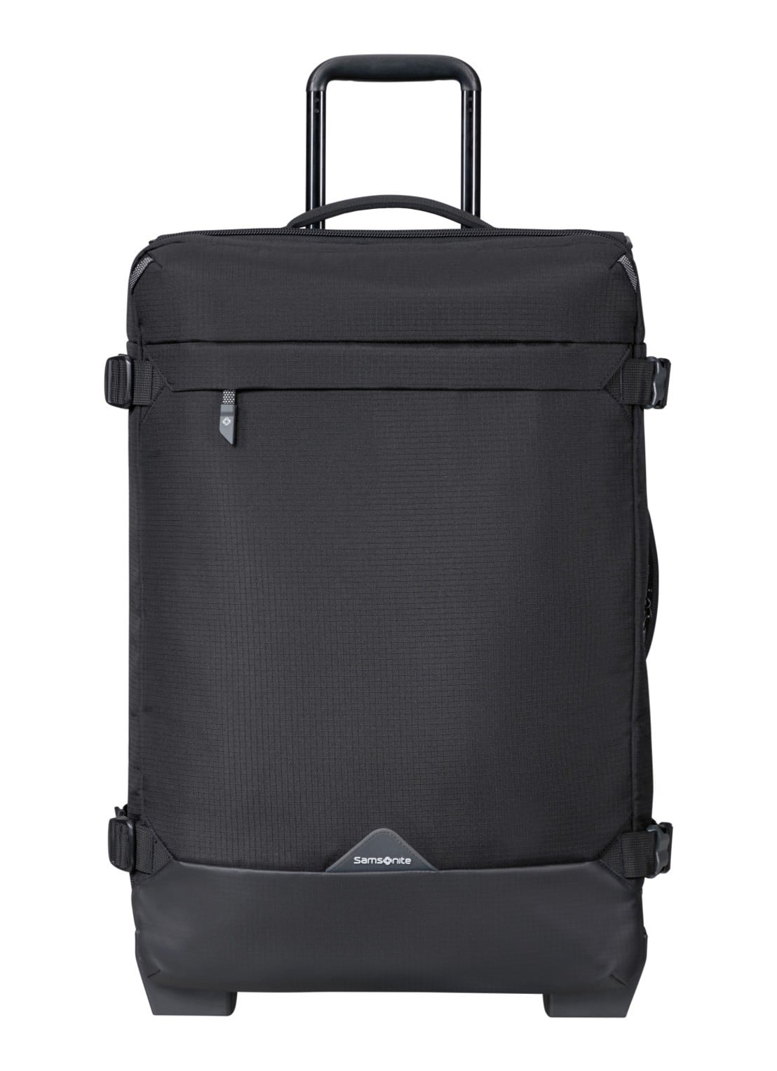 Samsonite Roadseeker Duffle trolley 68 cm - voorkant 4 deep black / zwart