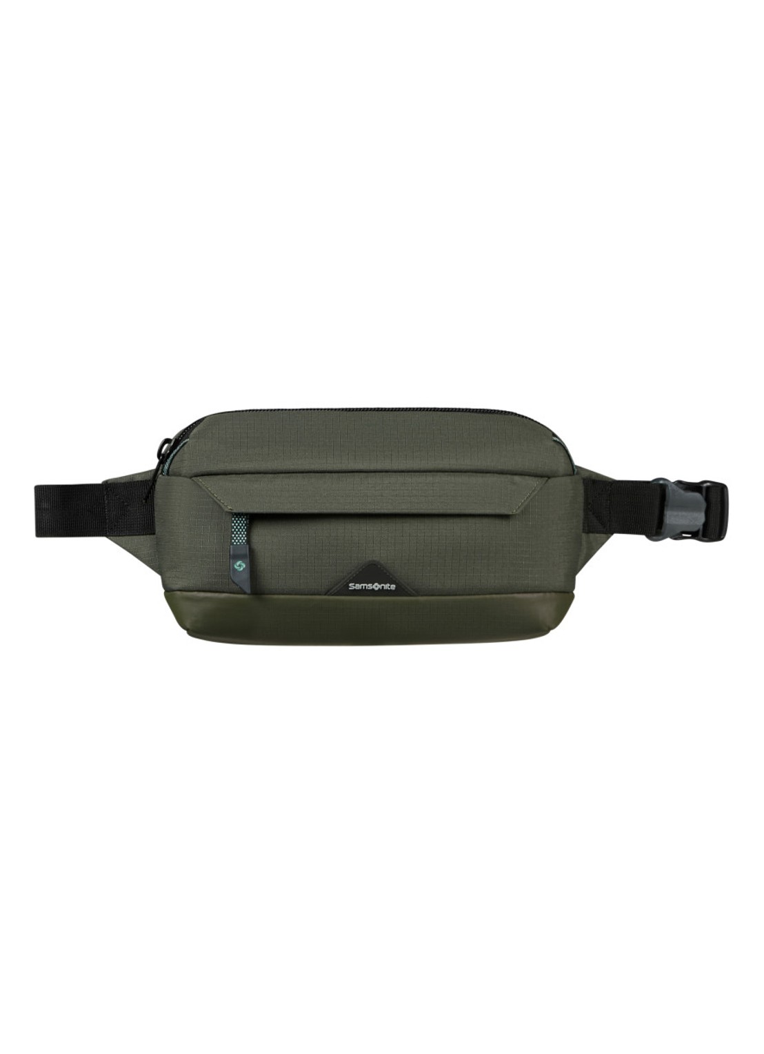 Samsonite Roadseeker heuptas met logo - voorkant dark olive / olijfgroen