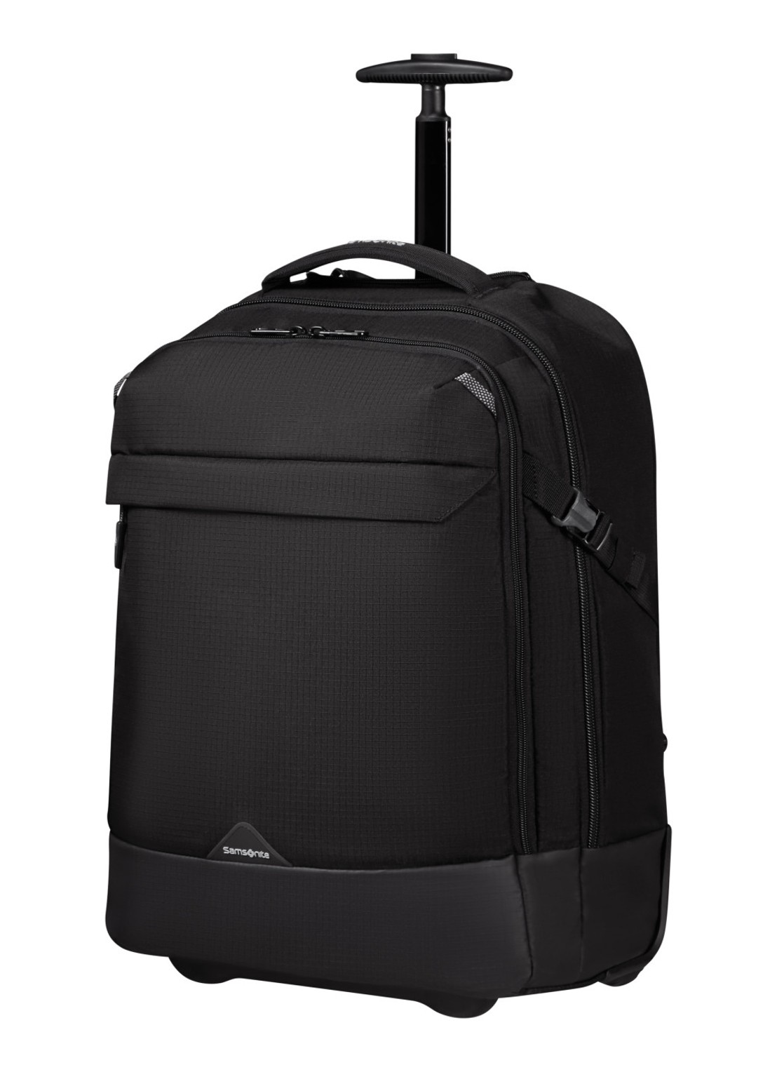 Samsonite Roadseeker Laptop/Backpack trolley met 17,3 inch laptopvak - detail 4 deep black / zwart