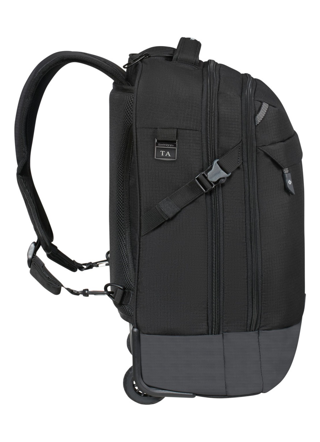 Samsonite Roadseeker Laptop/Backpack trolley met 17,3 inch laptopvak - detail 5 deep black / zwart