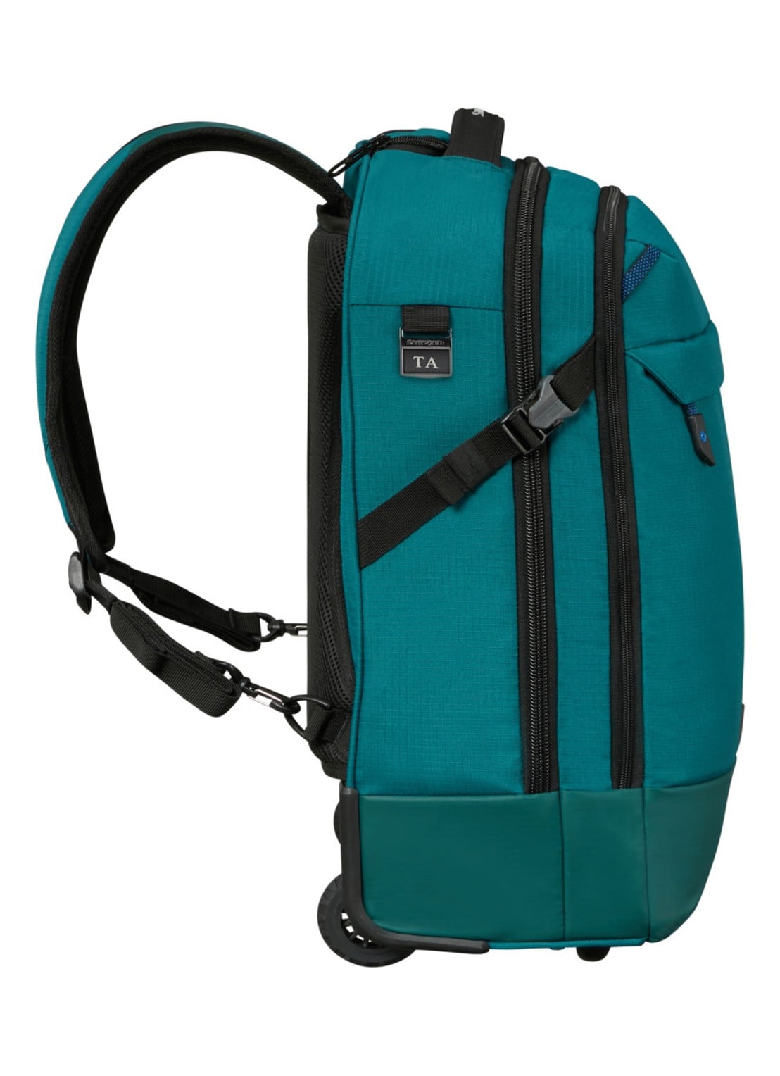 Samsonite Roadseeker Laptop/Backpack trolley met 17,3 inch laptopvak - detail 5 deep teal / zeegroen