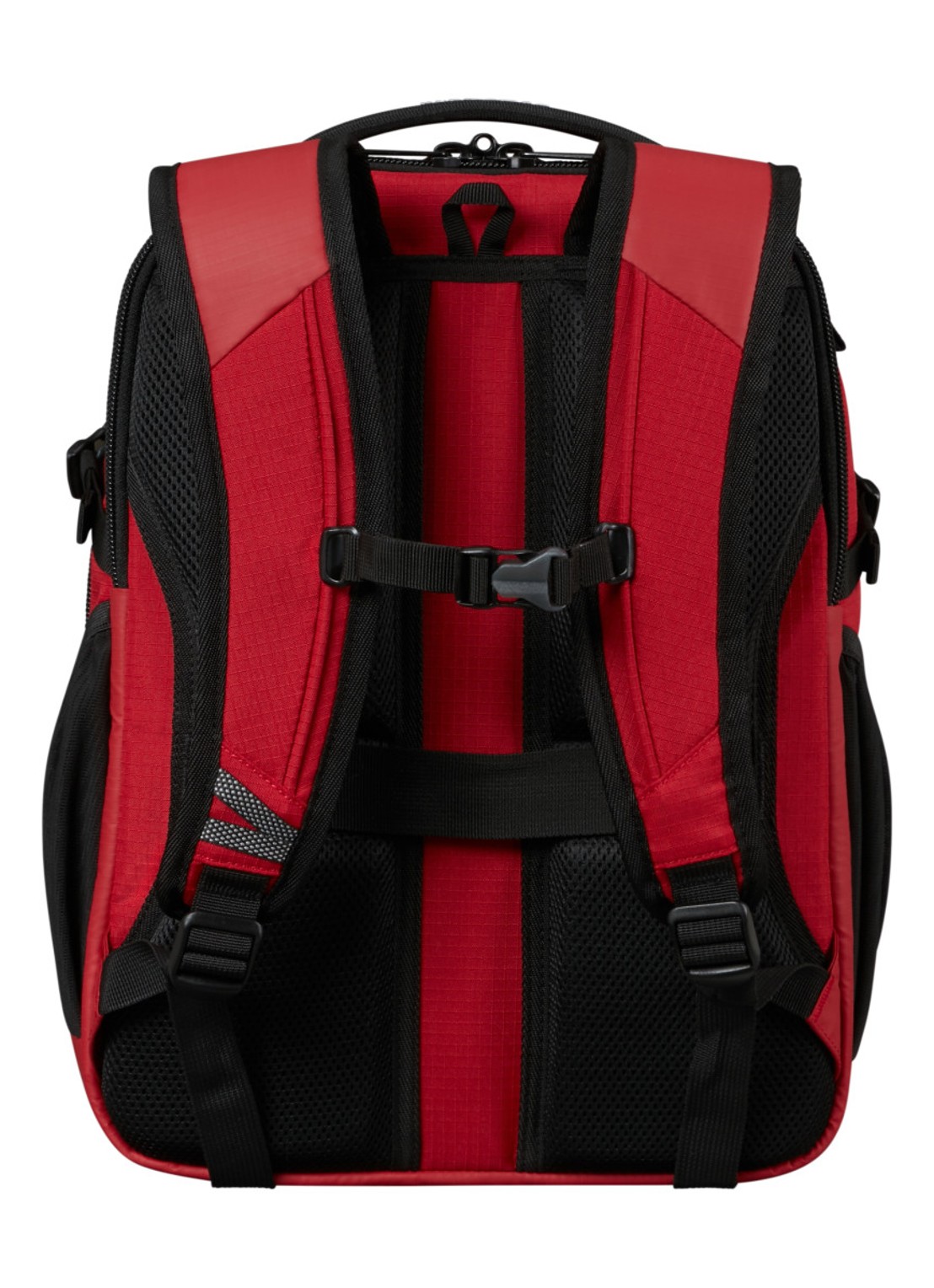 Samsonite Roadseeker laptoprugzak met 15,6 inch laptopvak - achterkant 3 brick red / rood