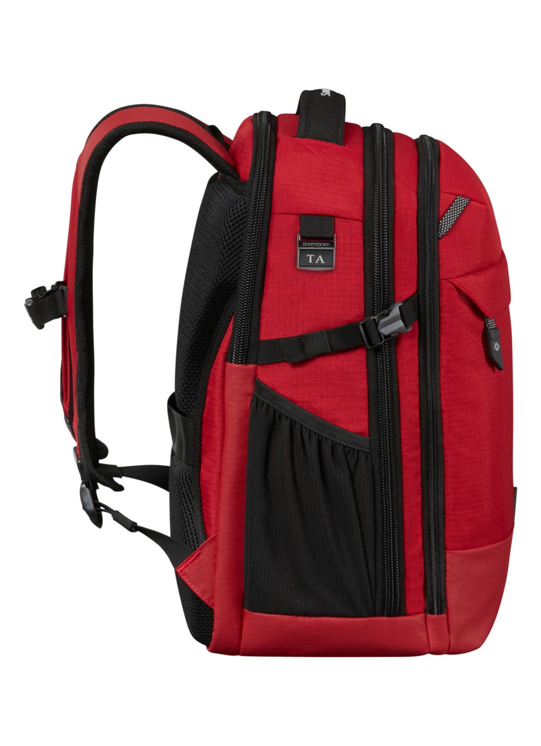 Samsonite Roadseeker laptoprugzak met 15,6 inch laptopvak - detail 2 brick red / rood