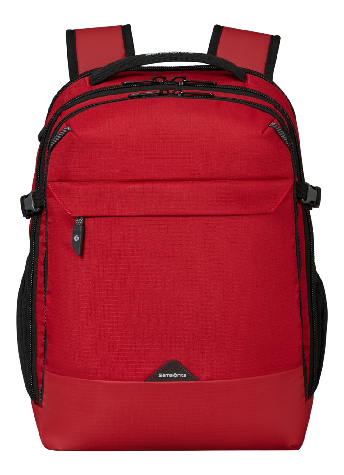 Samsonite Roadseeker laptoprugzak met 15,6 inch laptopvak - voorkant 4 brick red / rood