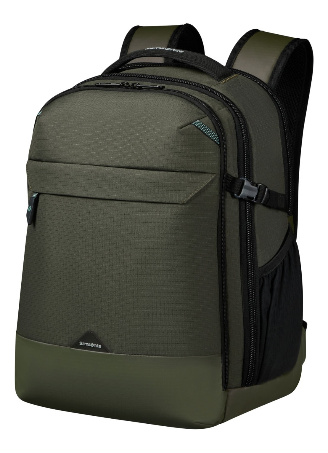 Samsonite Roadseeker laptoprugzak met 15,6 inch laptopvak - detail 2 dark olive / olijfgroen
