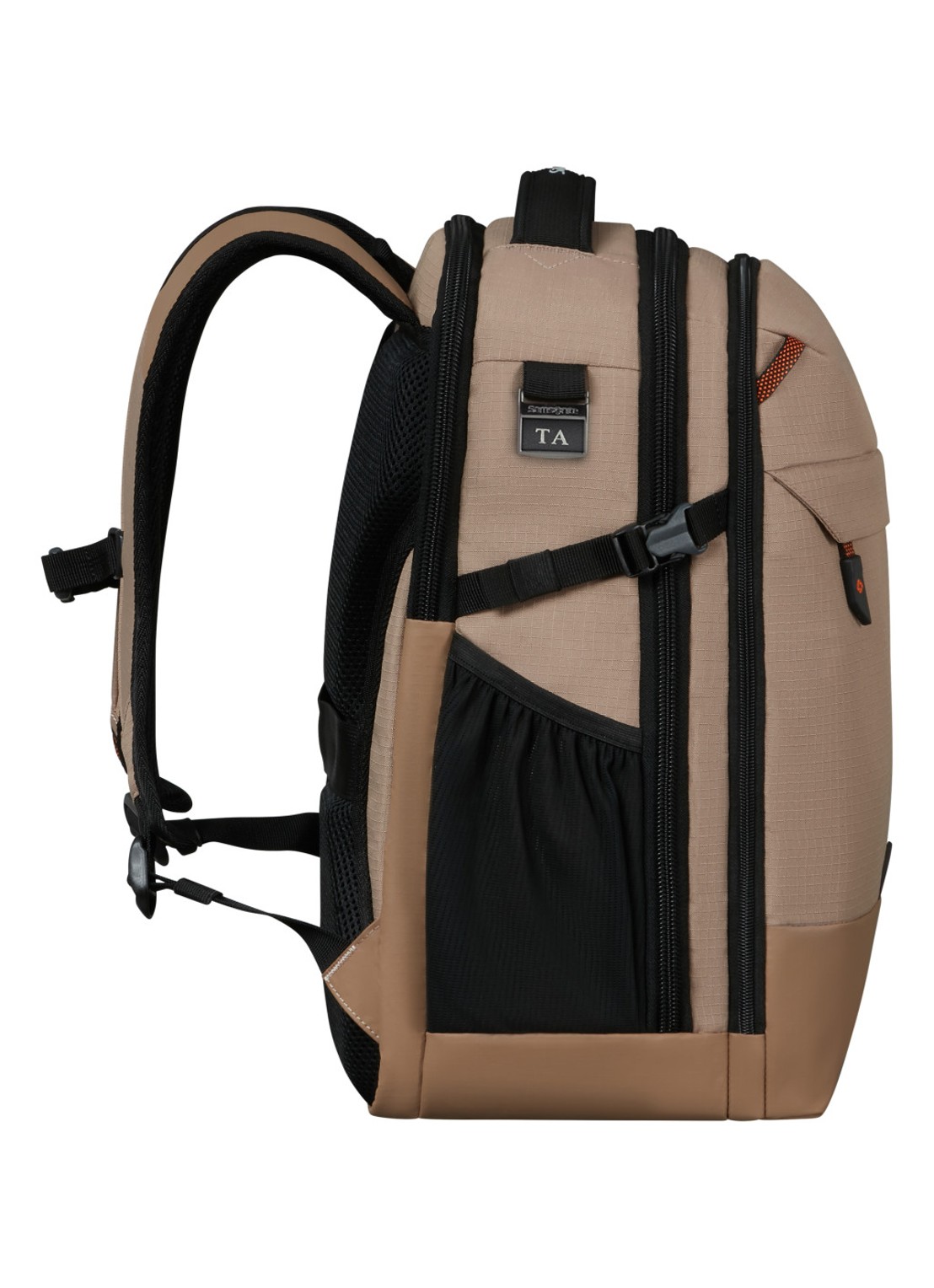Samsonite Roadseeker laptoprugzak met 15,6 inch laptopvak - detail 5 dune / donkerbeige