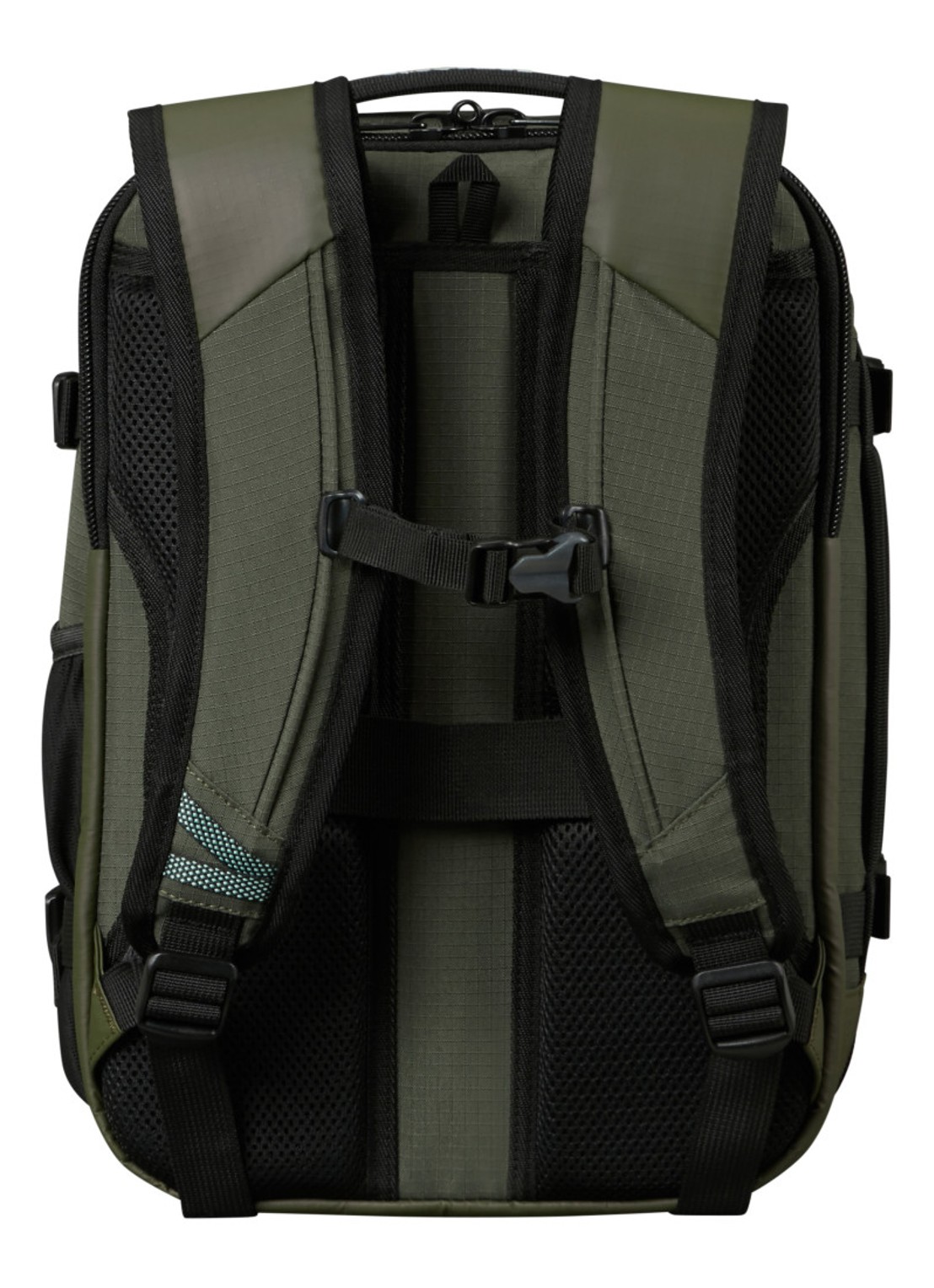 Samsonite Roadseeker Travel rugzak met 14 inch laptopvak - achterkant 3 dark olive / olijfgroen