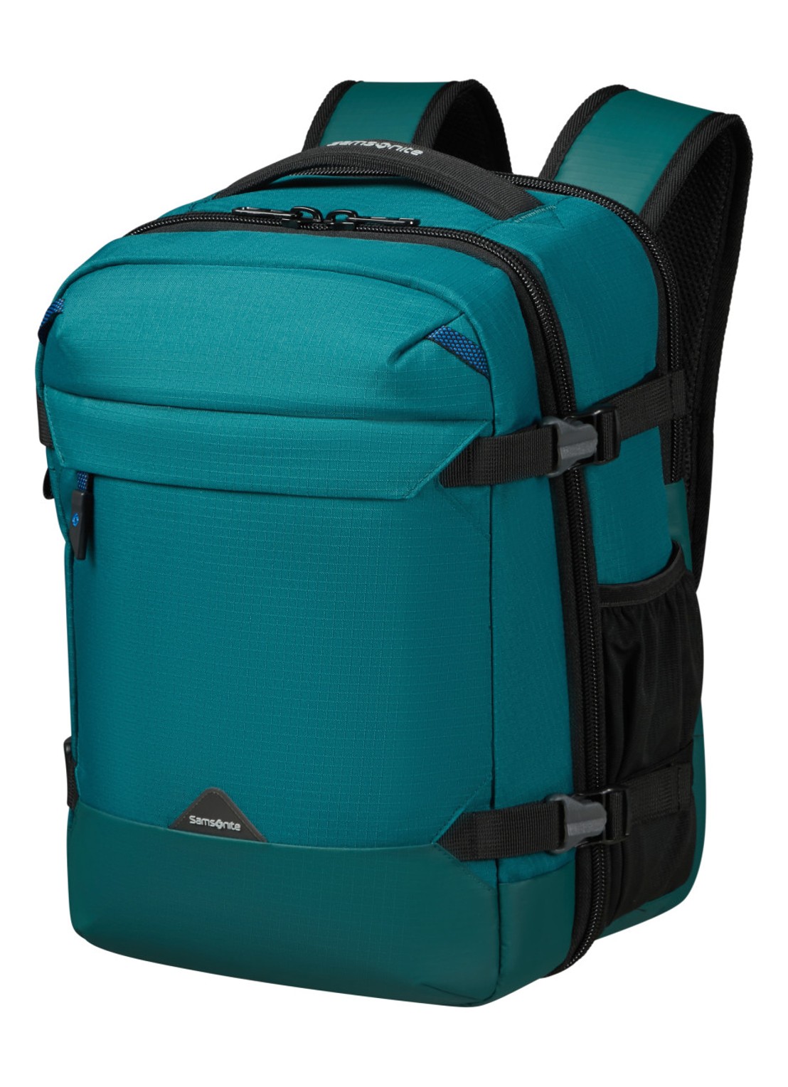 Samsonite Roadseeker Travel rugzak met 14 inch laptopvak - detail deep teal / zeegroen