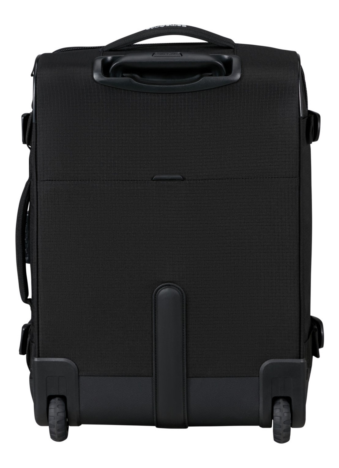Samsonite Roadseeker trolley  55 cm - achterkant 3 deep black / zwart
