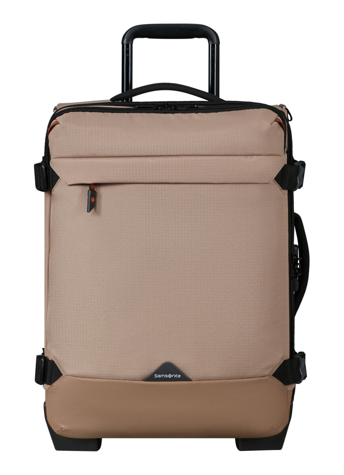 Samsonite Roadseeker trolley  55 cm - voorkant 4 dune / donkerbeige