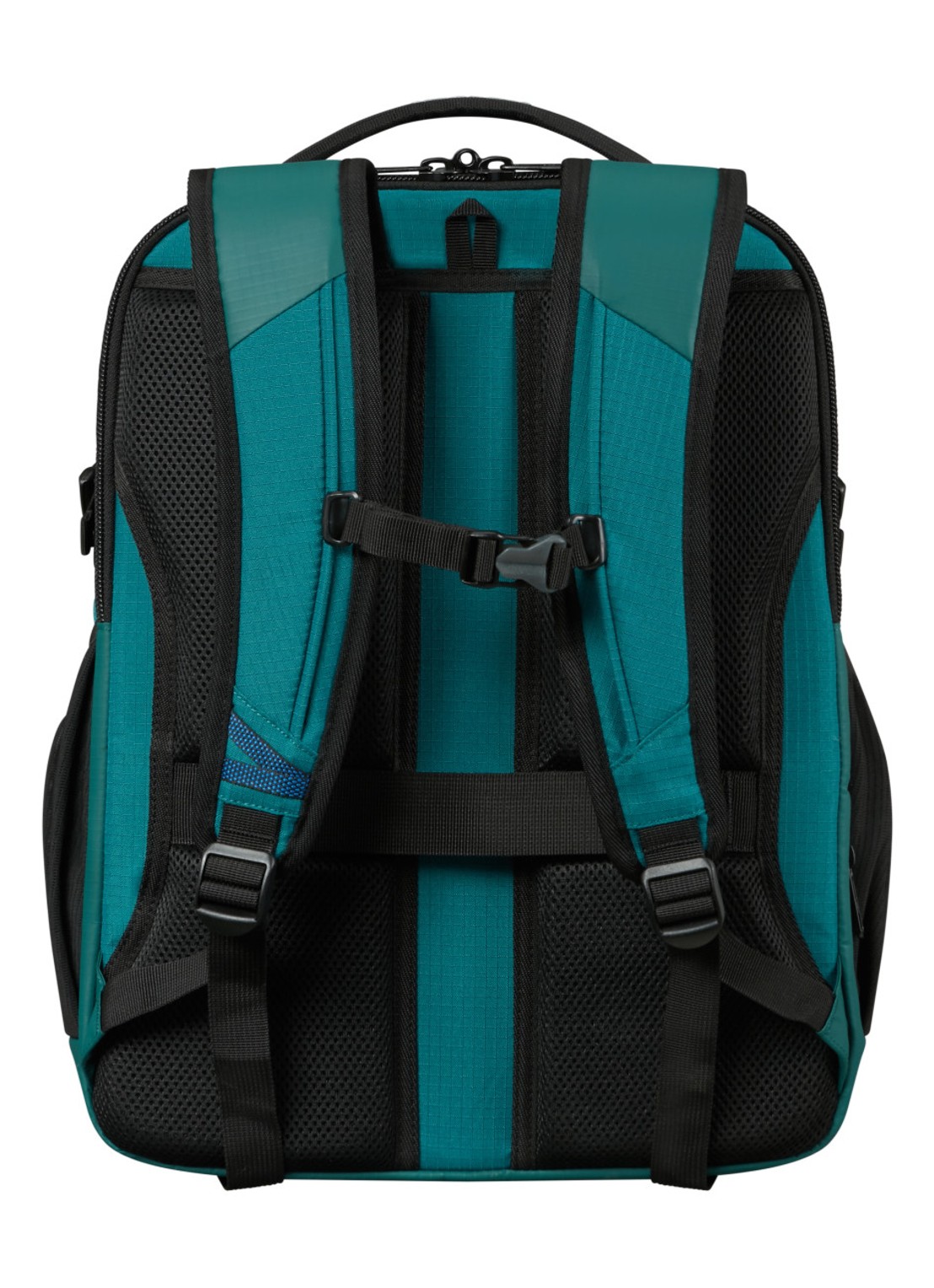Samsonite Roadseeker vergrootbare laptoprugzak met 17,3 inch laptopvak - detail 2 deep teal / zeegroen