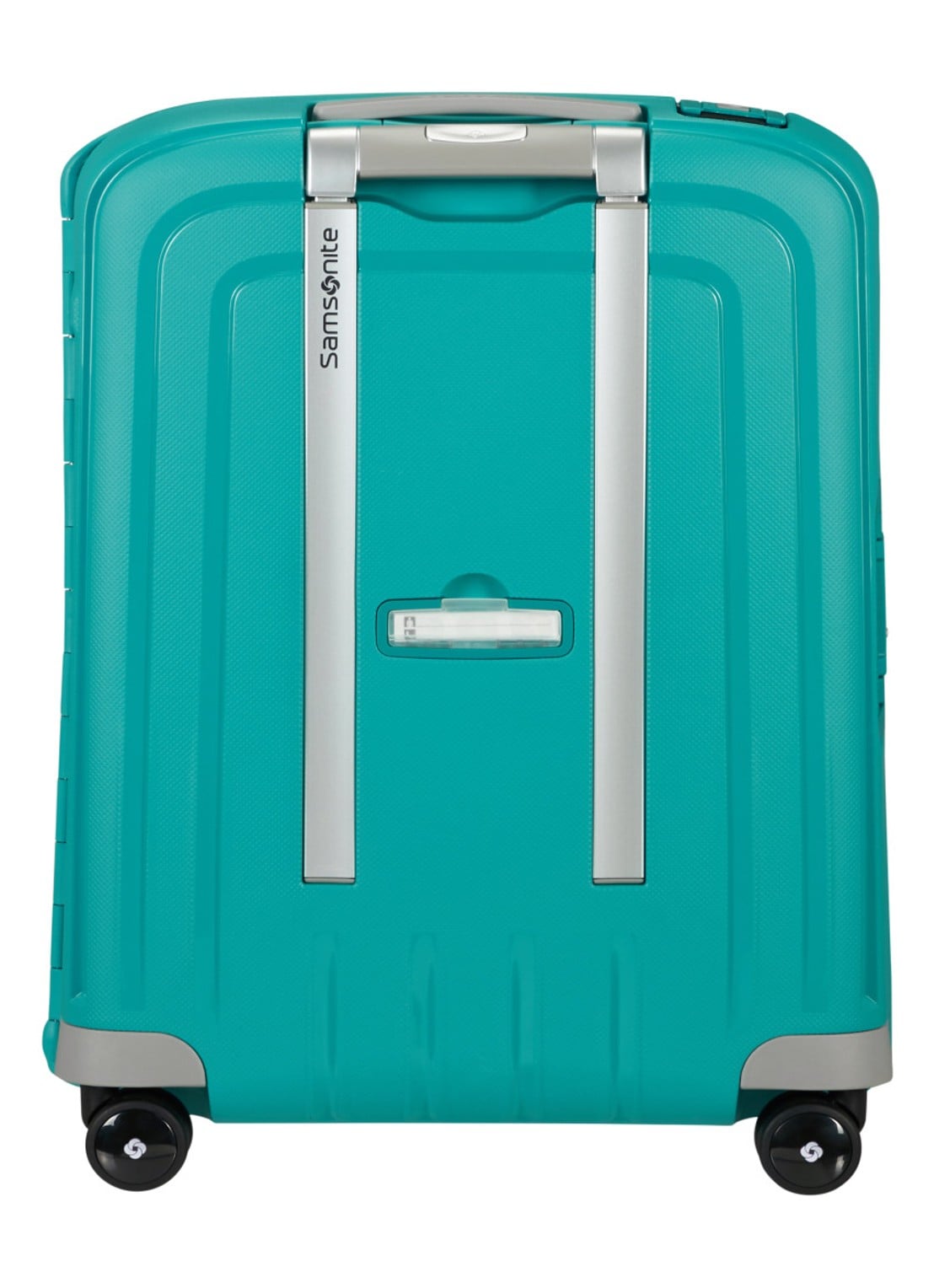 Samsonite S'Cure spinner 55 cm - achterkant 7 turquoise