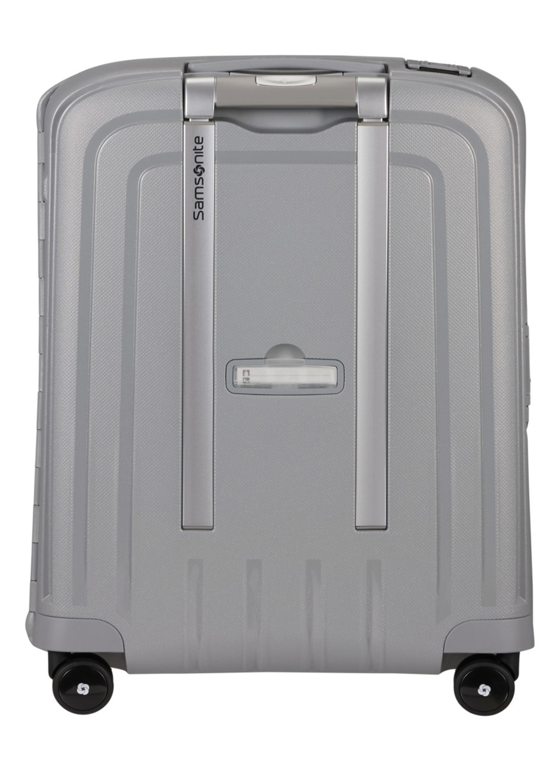 Samsonite S'Cure spinner 55 cm - achterkant 3 zilver