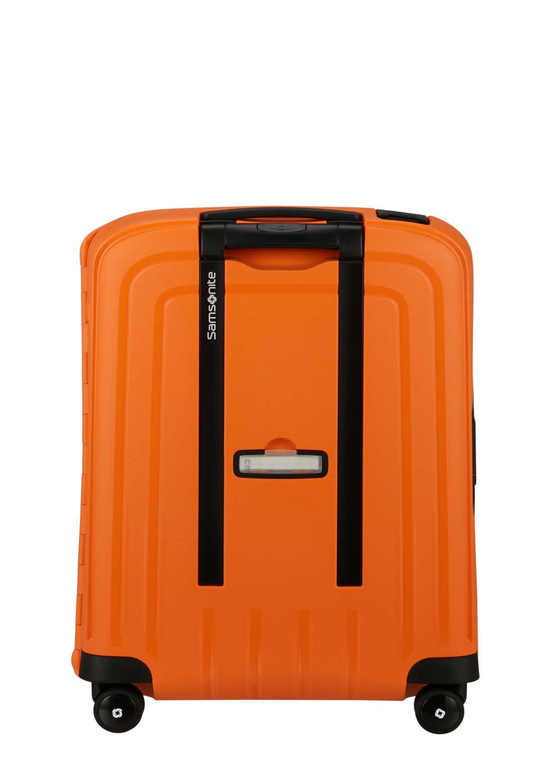 Samsonite S'Cure spinner 55 cm - achterkant apricot / oranje