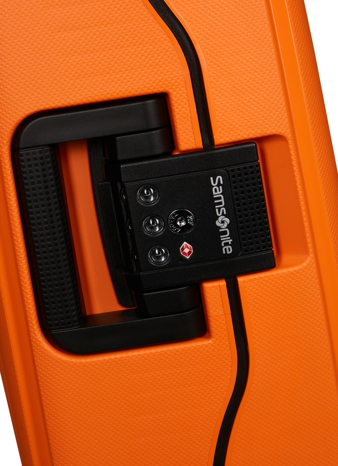Samsonite S'Cure spinner 55 cm - detail 6 apricot / oranje