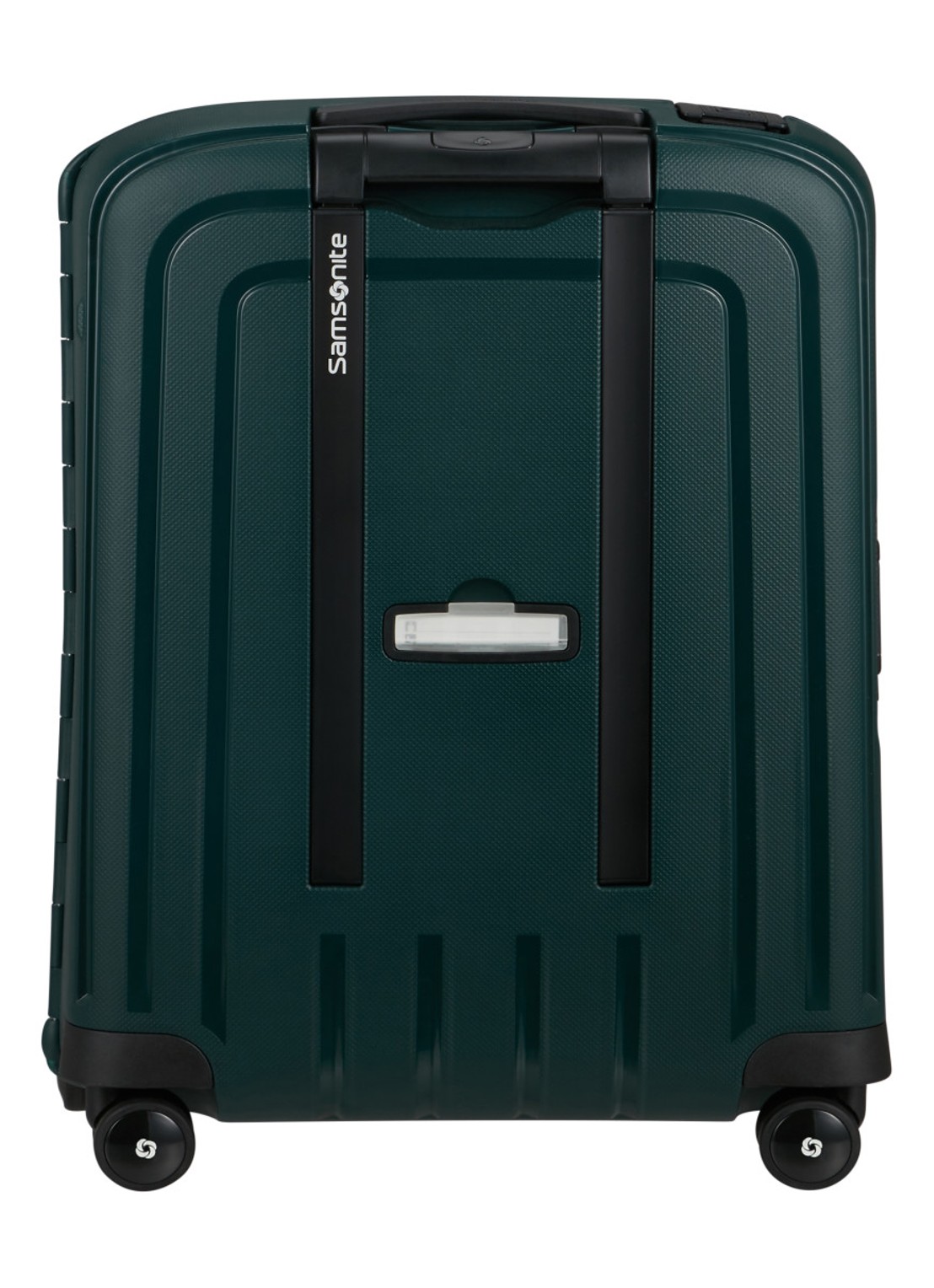 Samsonite S'Cure spinner 55 cm - achterkant 6 dark teal / donkergroen