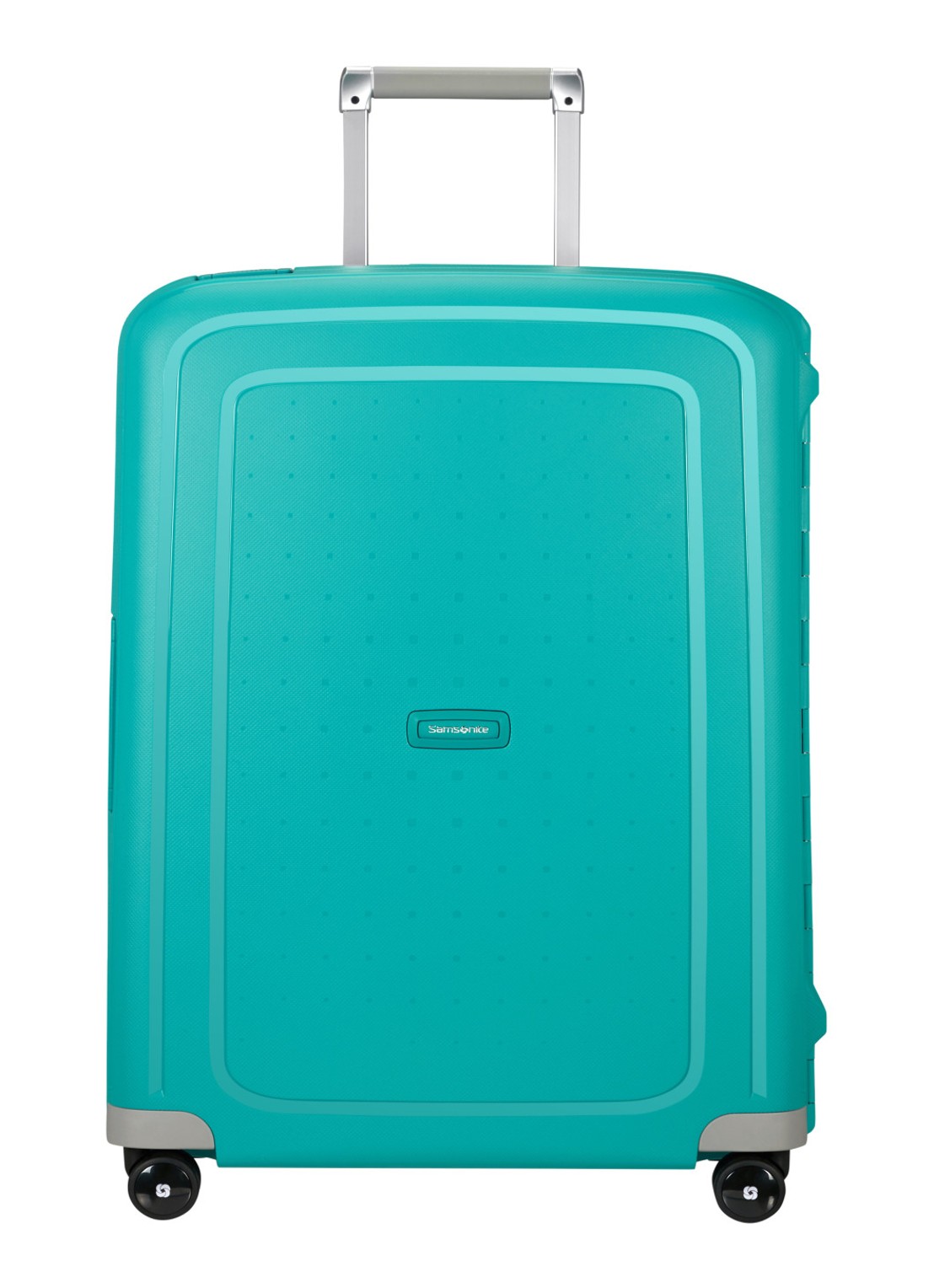 Samsonite S'Cure spinner 69 cm - voorkant 6 turquoise
