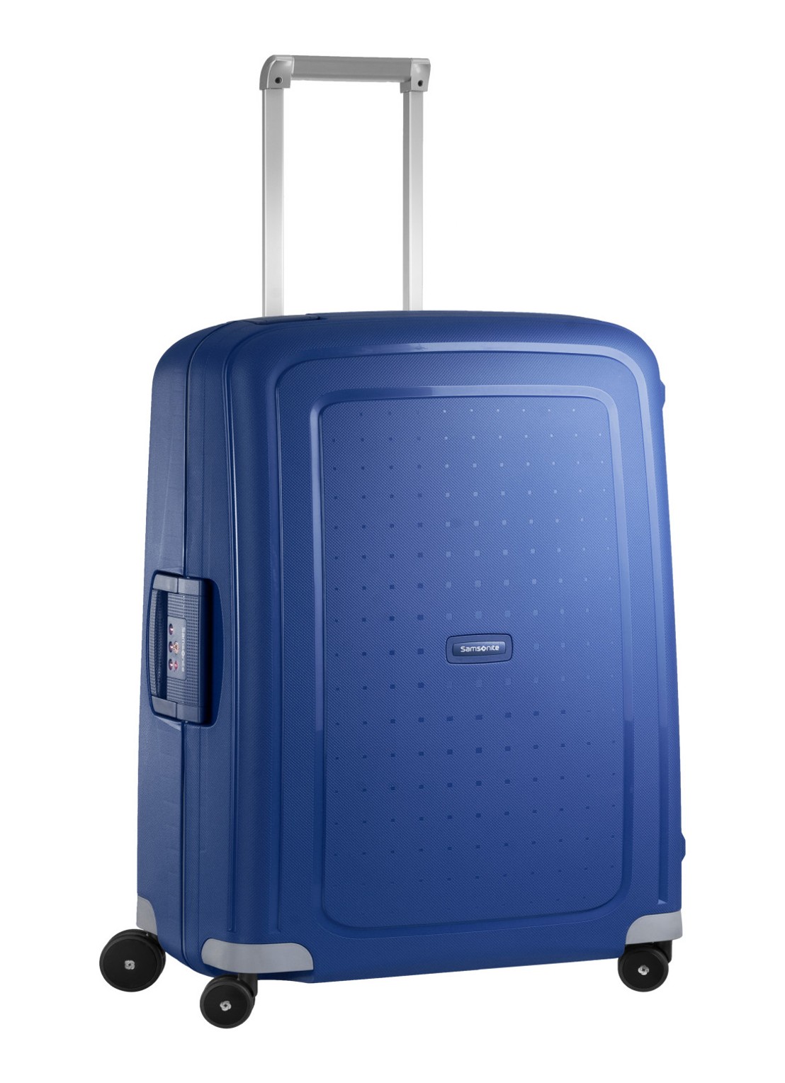 Samsonite S'Cure spinner 69 cm - detail donkerblauw