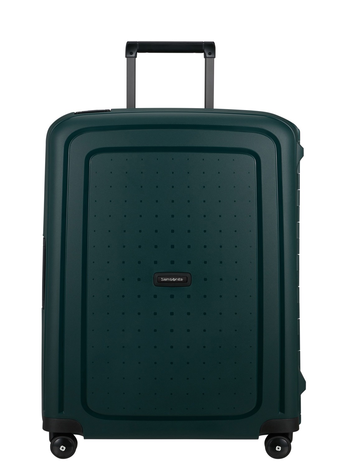 Samsonite S'Cure spinner 69 cm - voorkant dark teal / donkergroen