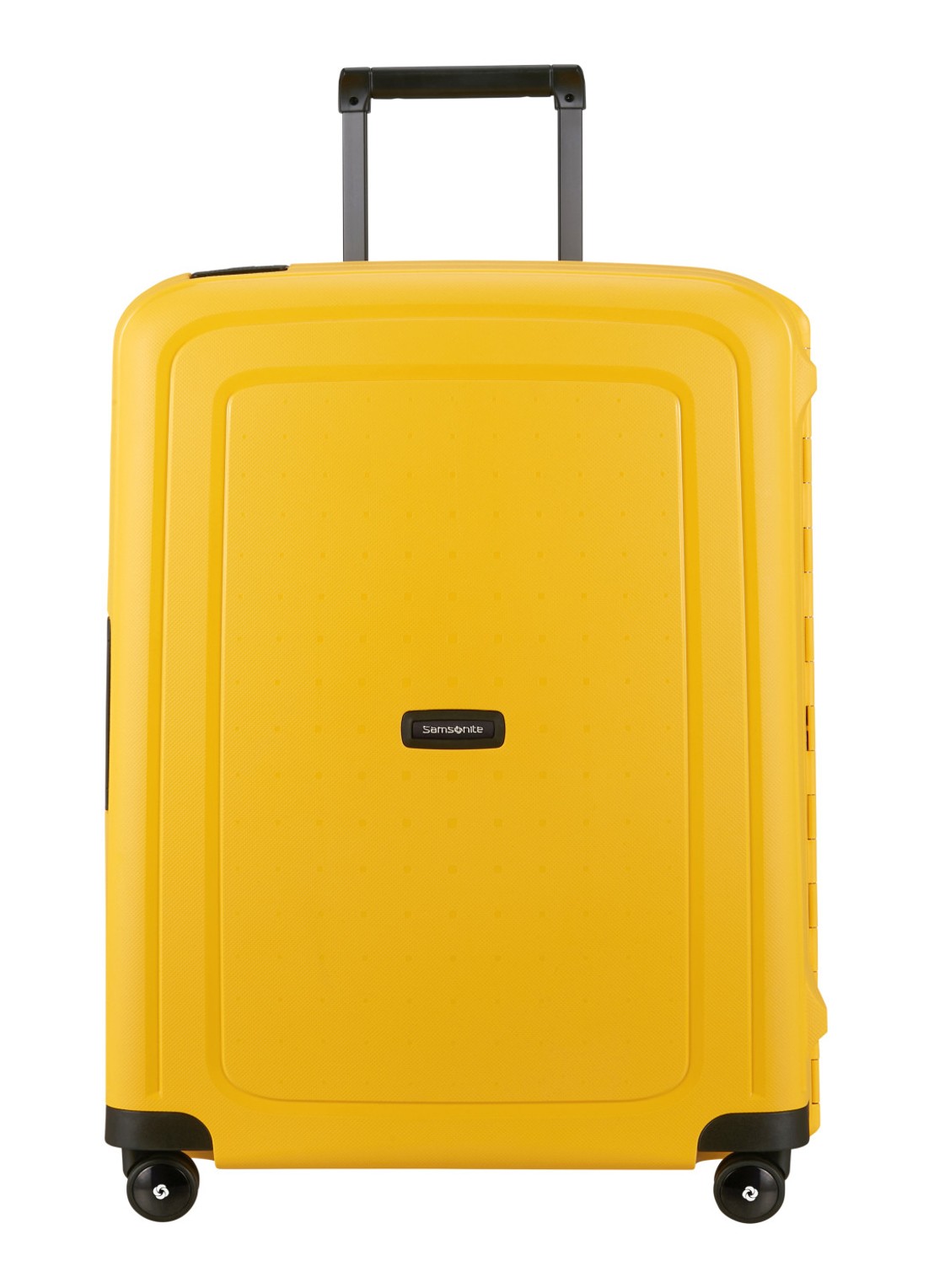 Samsonite S'Cure spinner 69 cm - voorkant 4 geel