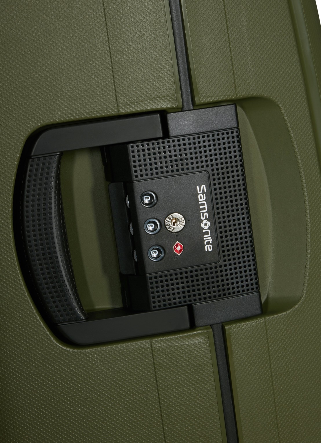 Samsonite S'Cure spinner 69 cm - detail 4 olijfgroen