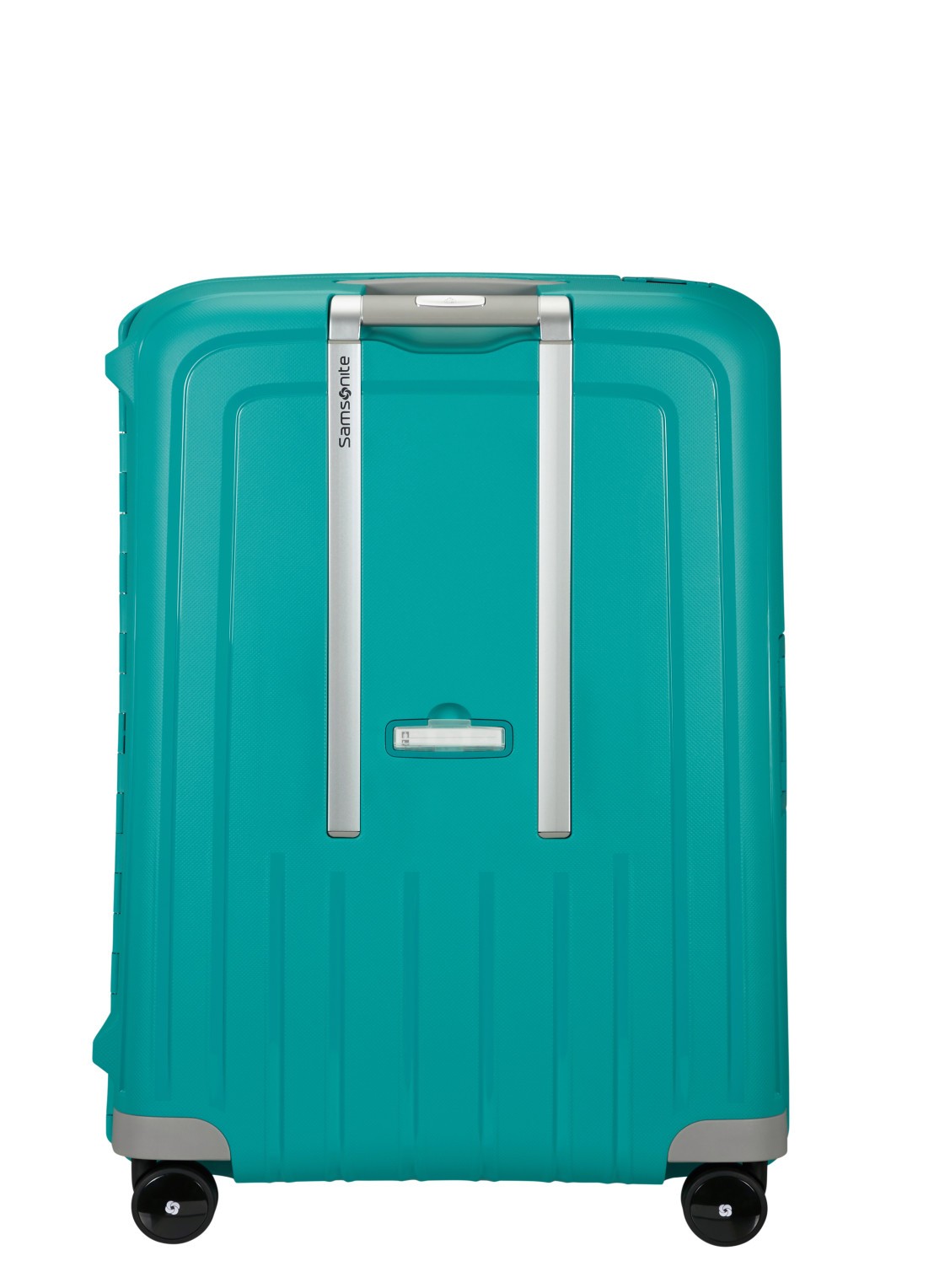 Samsonite S'Cure spinner 75 cm - achterkant 3 turquoise